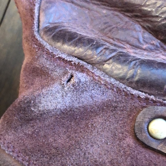 Merrell tall brown leather boots. Front zip. Warm! - Picture 11 of 11